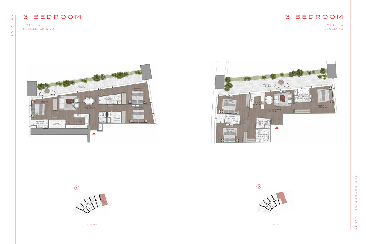 3 Bed Type 9 & 10